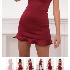 Embry one shoulder dress from Lucy in the Sky